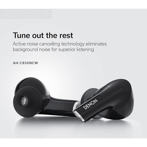 Wireless Earphone Denon Ahc830Ncw Ahc830Ncwbkem 1