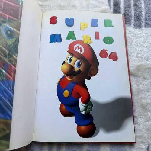 Game Capture Book Super Mario64 1996