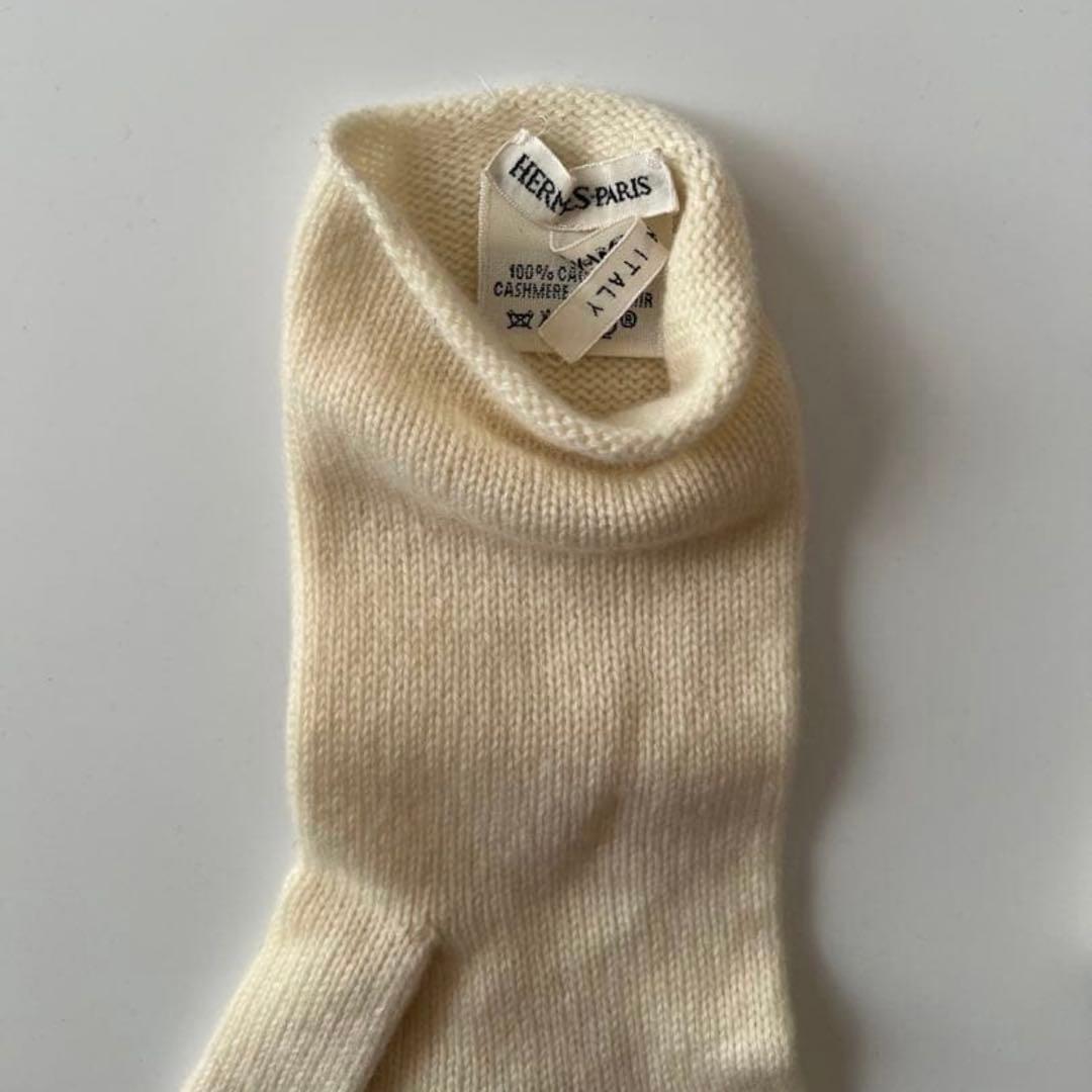 Hermes Gloves Herm S By Margiela Cashmere Globe