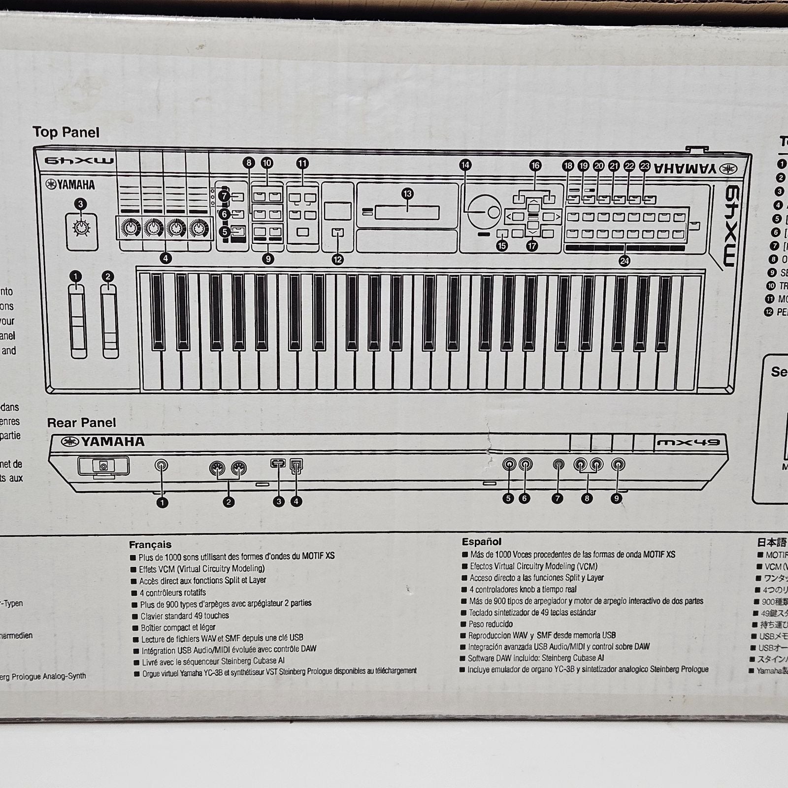 Yamaha Others Mx49 49