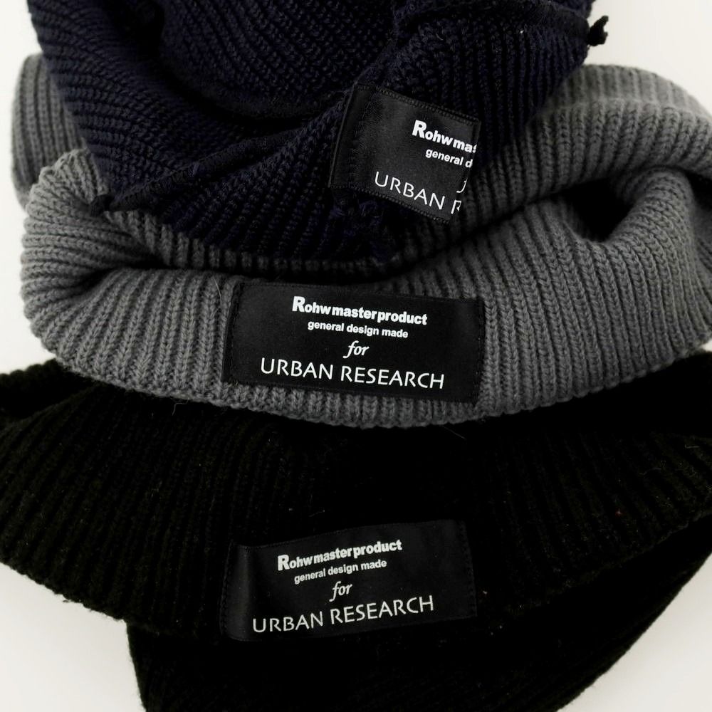 Rohw Master Product Knit Hat, Beanie Urban Research 3 X