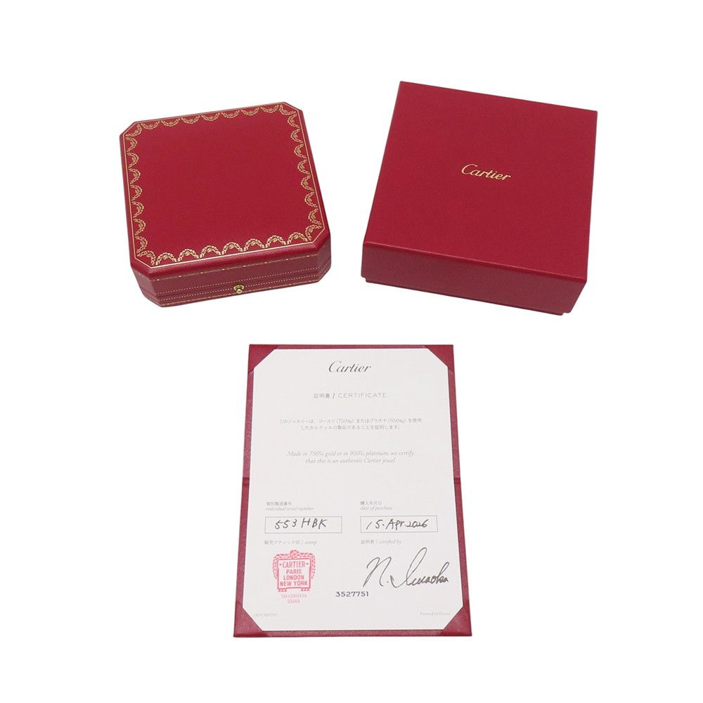 Cartier Necklace Sm 1P 0.09Ct K18Yg B7215800