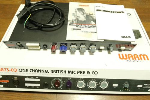 Microphone Preamplifiers Wa73-Eq Warm Audio