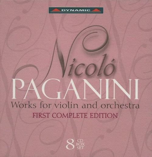 Classic Cd Nicolo Paganini Works For Violin And Orchestra (First Complete