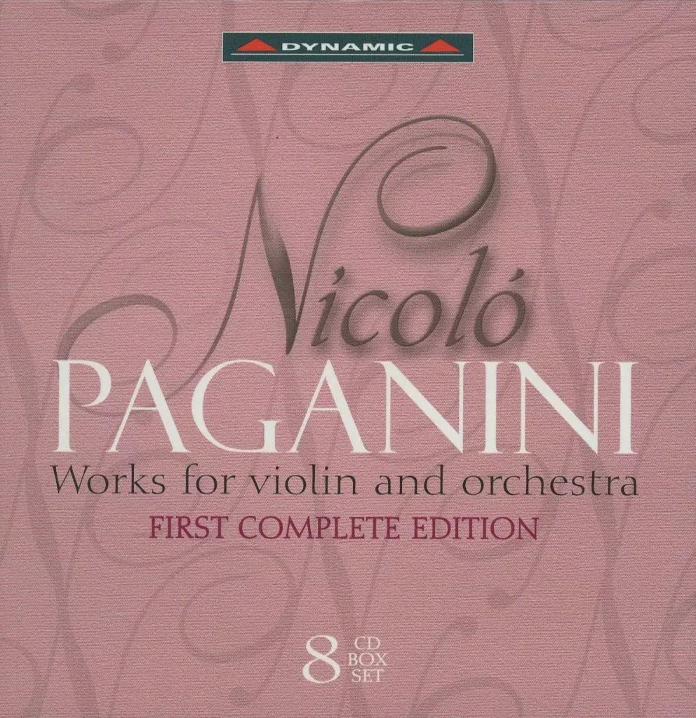 Classic Cd Nicolo Paganini Works For Violin And Orchestra (First Complete