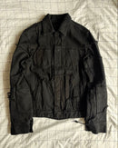 Rick Owens Denim Jackets Ant/Anti Scrap Jacket Black