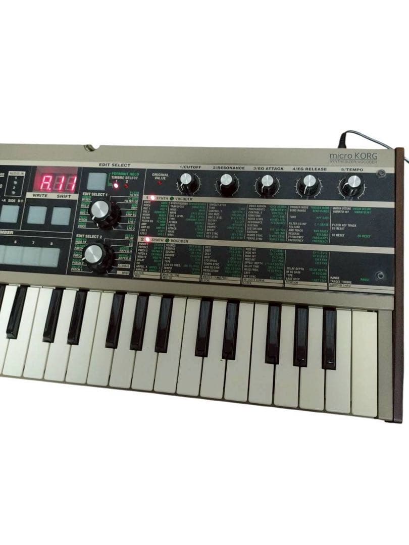Korg Analog Synthesizers 115 Microkorg 37
