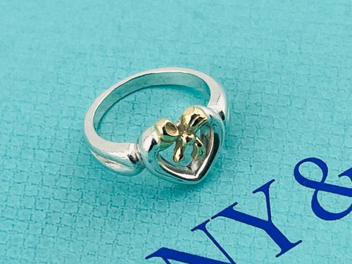 Tiffany Ring D079 925/750 6.5