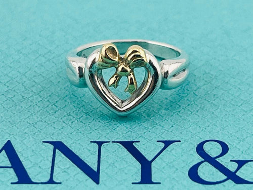Tiffany Ring D079 925/750 6.5