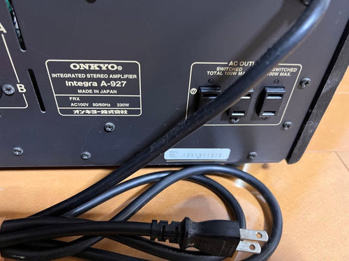 Onkyo Av Amplifiers Integra A-927