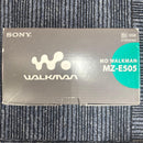 Sony Portable Md Players Mz-E505