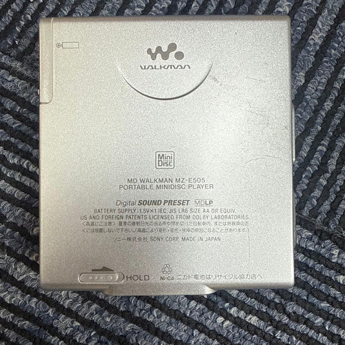 Sony Portable Md Players Mz-E505