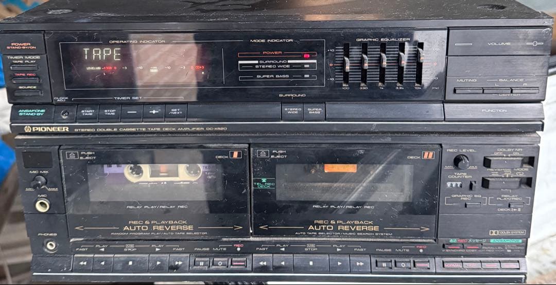 Pioneer Mini Component Systems Dc-X520