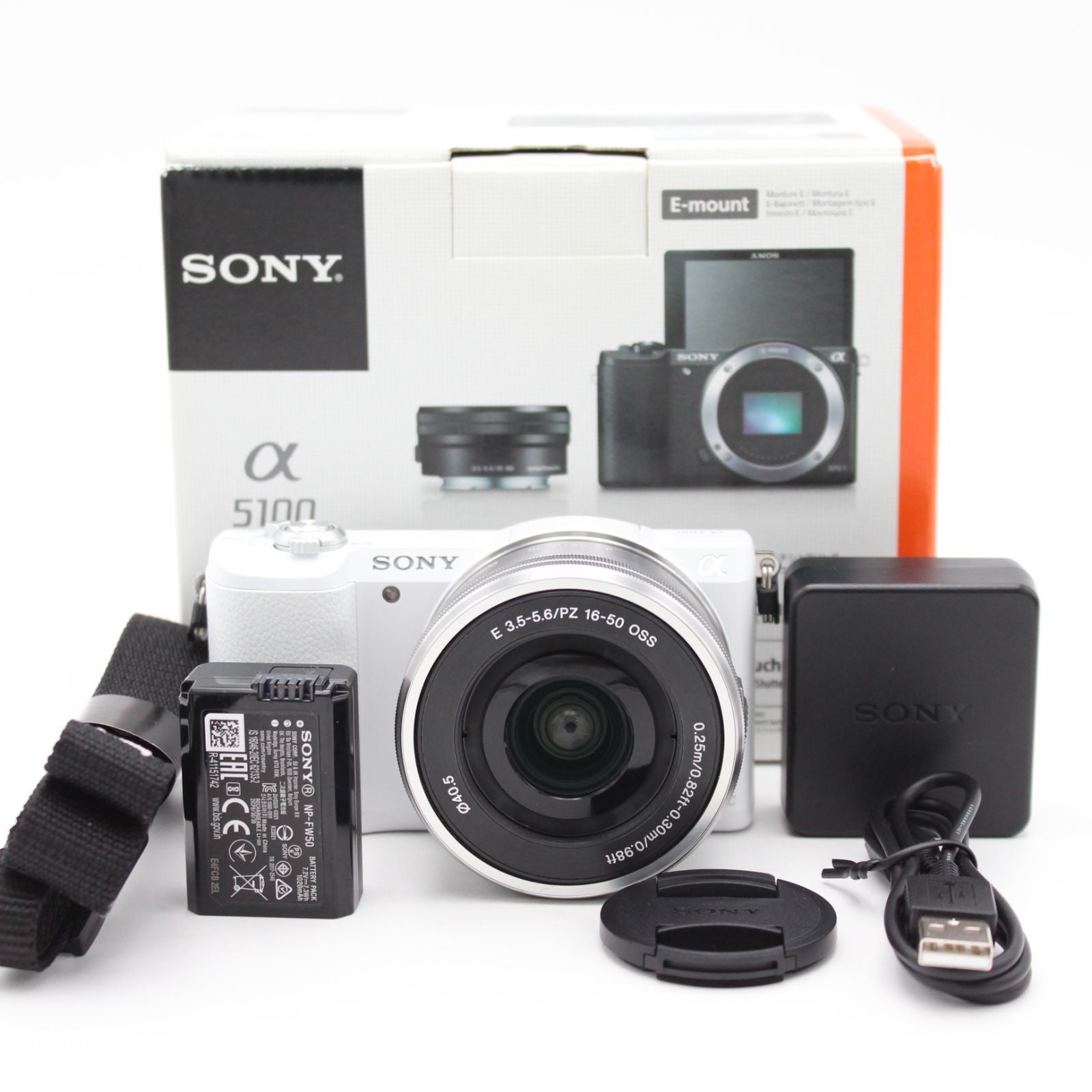 Sony Mirrorless Interchangeable Lips 17540 5100 Ilce-5100L-W 12314