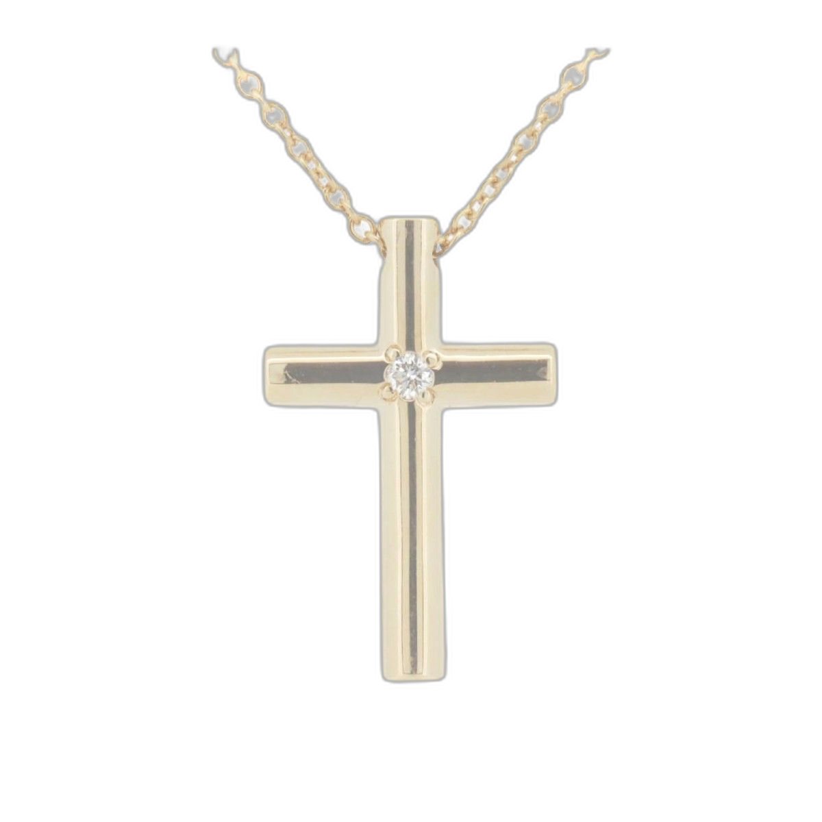 Tiffany Necklace K18Yg(18