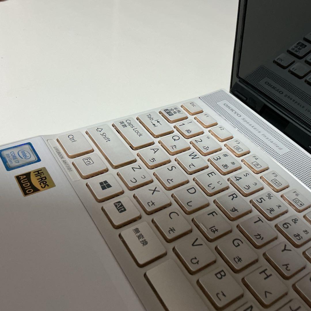 Fujitsu Windows Notebook Body Corei7 8 M.2Ssd256Gb