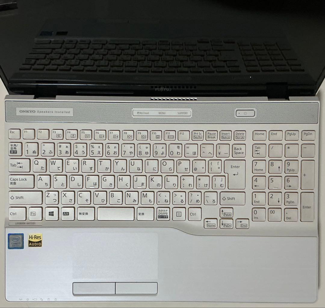 Fujitsu Windows Notebook Body Corei7 8 M.2Ssd256Gb
