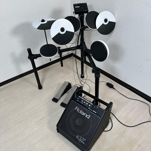 Roland Electronic Drum V-Drums Td-02K Pm-10 I1