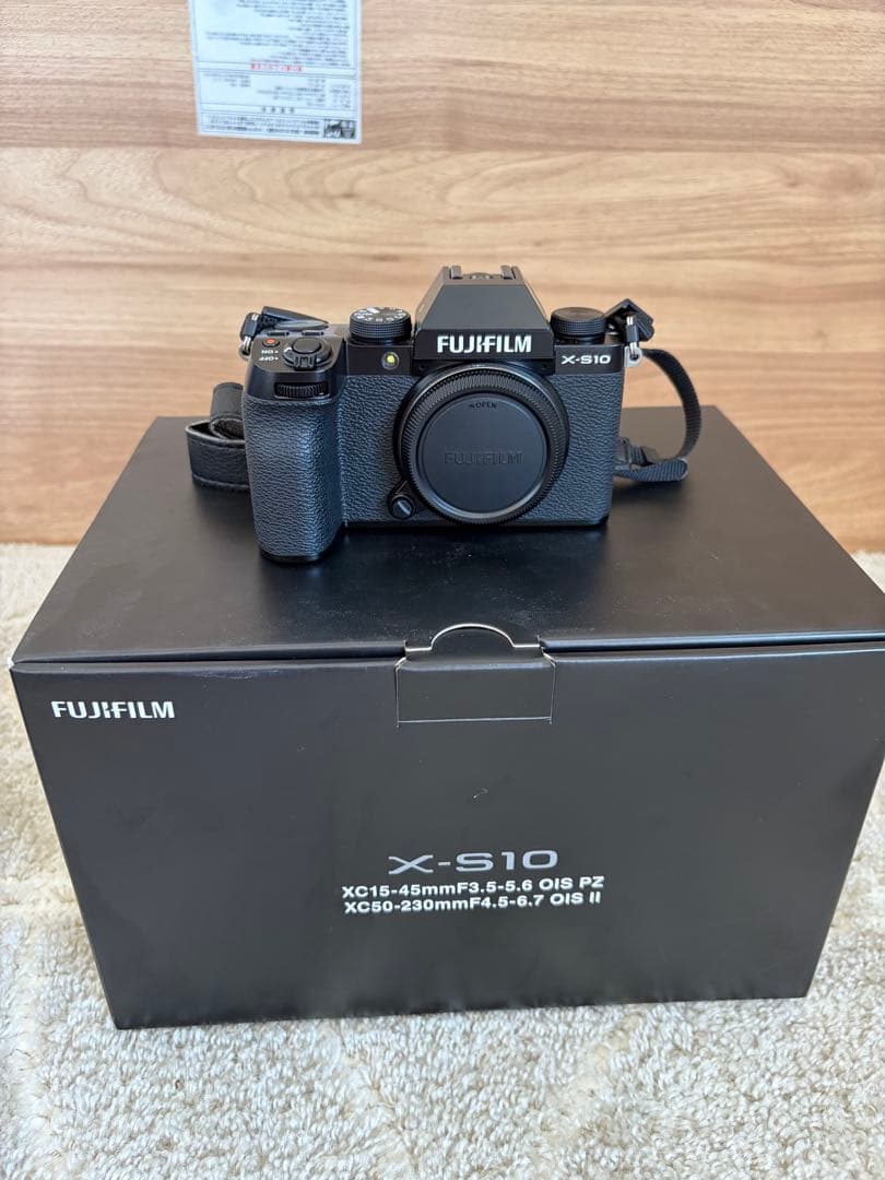 Cámaras Fujifilm con lentes intercambiables sin espejo X-S10