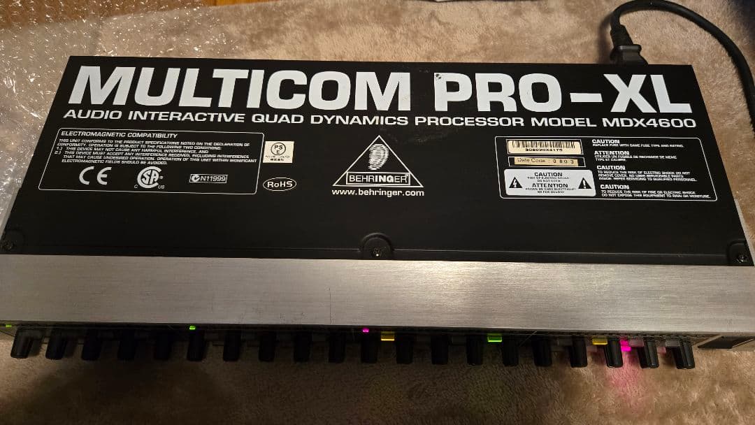 Behringer Compressors Multicom Pro-Xl Mdx4600