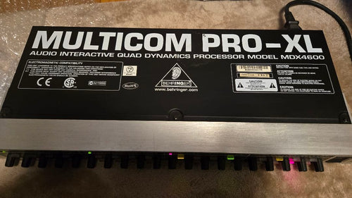 Behringer Compressors Multicom Pro-Xl Mdx4600
