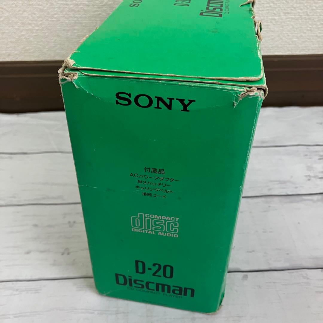 Sony Portable Cd Players Discman D-20 Player