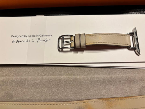 Hermes Leather Straps Apple Watch