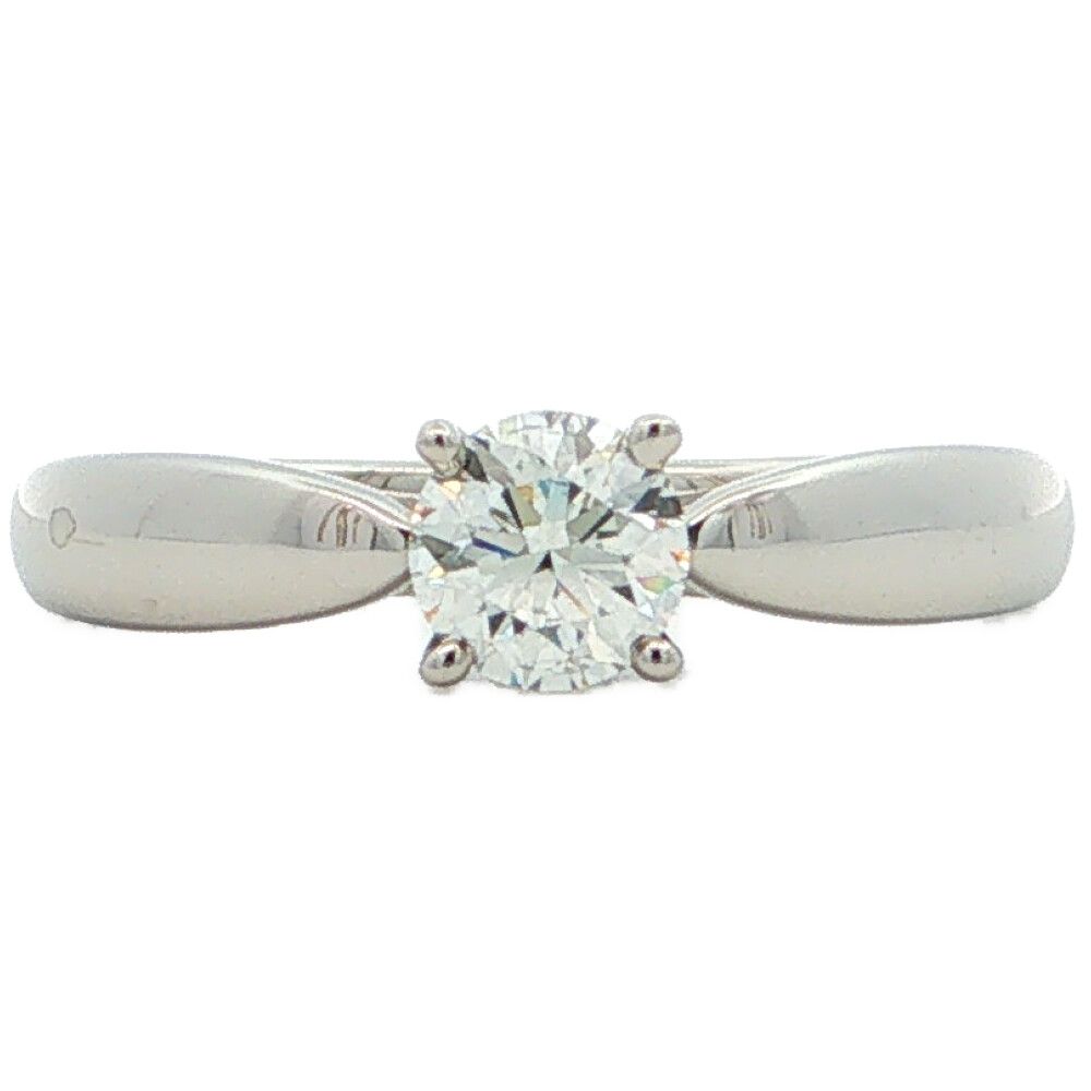 Tiffany Others 0.31Ct Co. Pt950-3.3G 6.5 #46.5 S 615895 H
