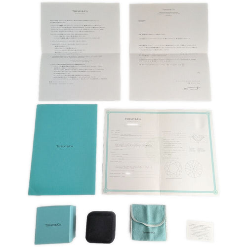 Tiffany Others 0.31Ct Co. Pt950-3.3G 6.5 #46.5 S 615895 H