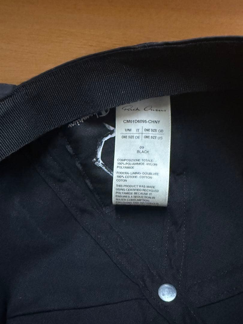 Champion Baseball Caps Rick Owens