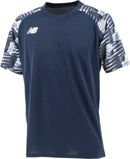 New Balance Shirt Jmtf1417 Nv (Wt) (Ryb) (Rd)