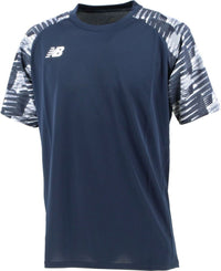 New Balance Shirt Jmtf1417 Nv (Wt) (Ryb) (Rd)