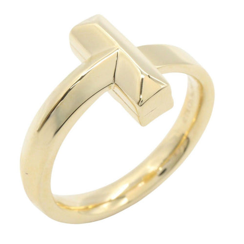 Tiffany Ring Co T #18.5 K18 Used A