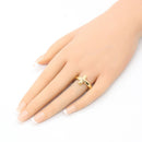 Tiffany Ring Co T #18.5 K18 Used A