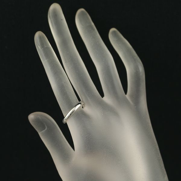 Cartier Ring C 56 Pt950 #191749