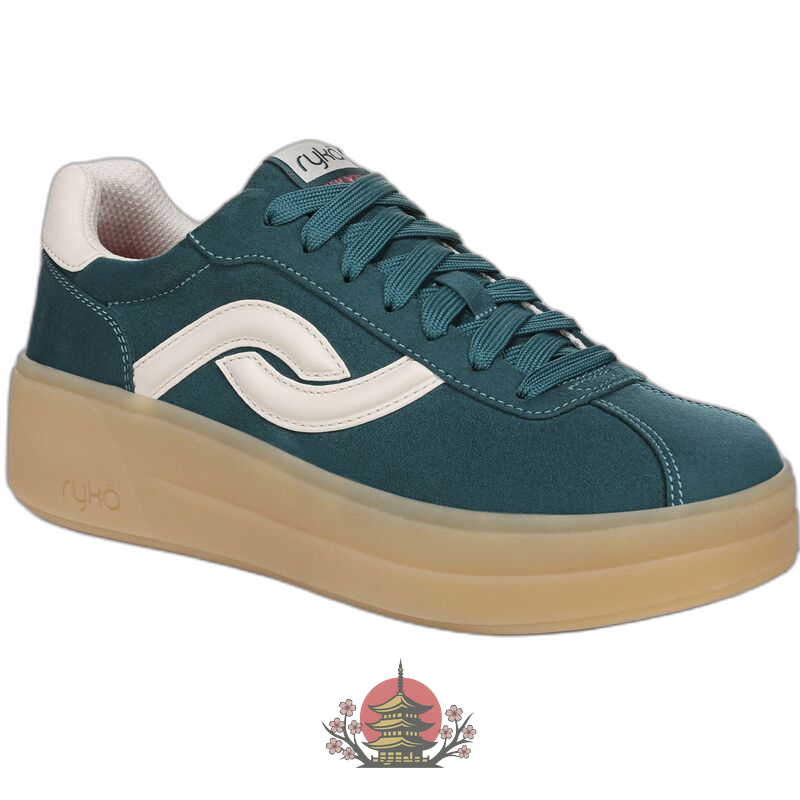 Sneakers Ryka Viv Max Womens Lace Up Dark Sea Green