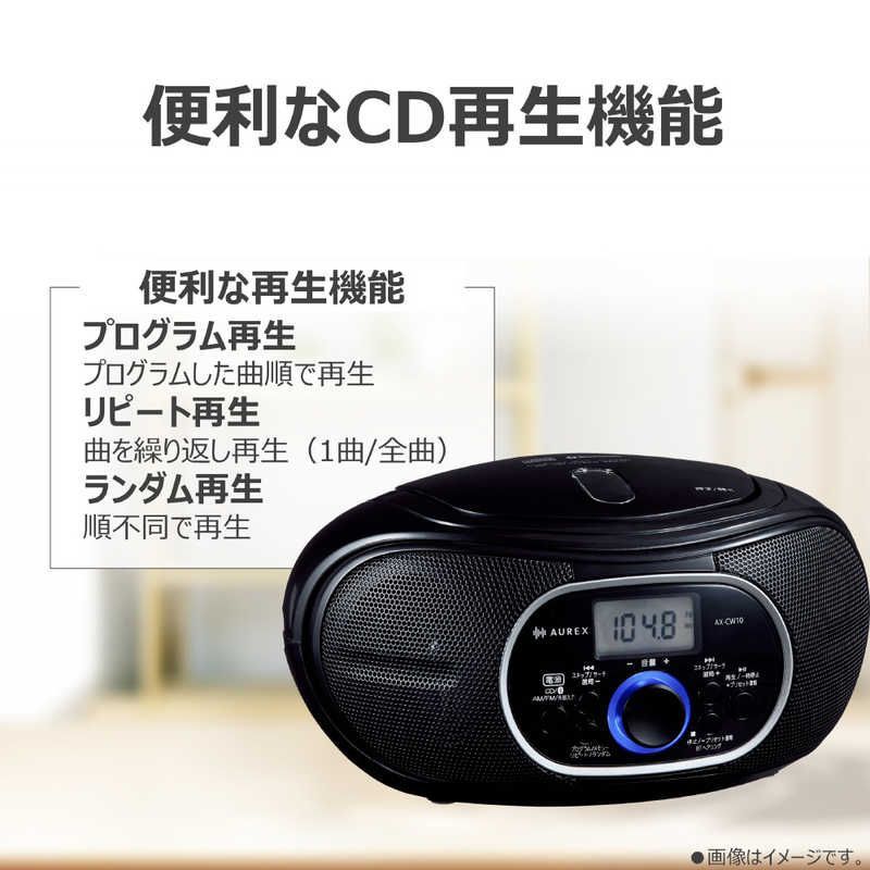 Toshiba Radio And Boombox Cd Aurex Fm Bluetooth Ax-Cw10-K