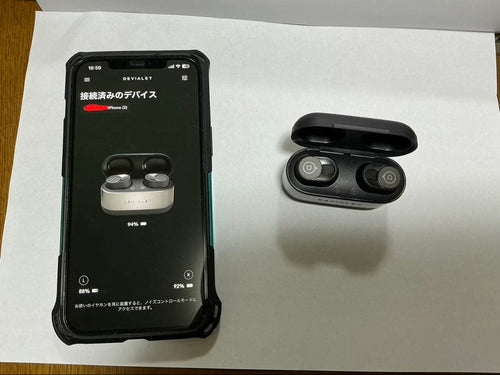 Devialet Wireless Earphones Gemini Matte Black
