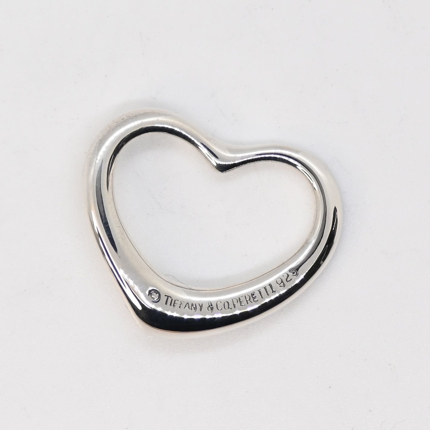 Tiffany Necklace Tiffany&Co. 925 Open Heart