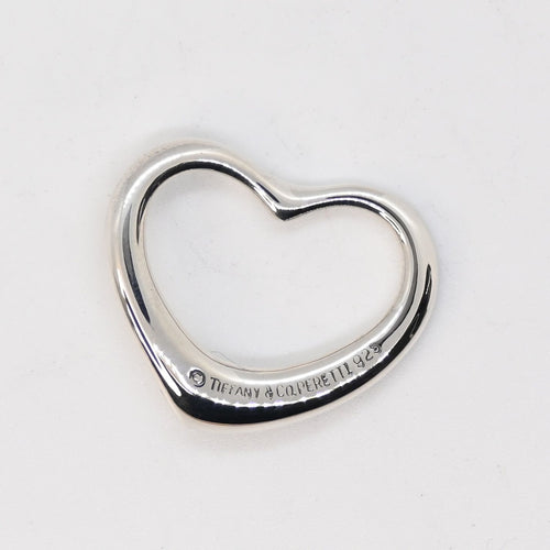 Tiffany Necklace Tiffany&Co. 925 Open Heart