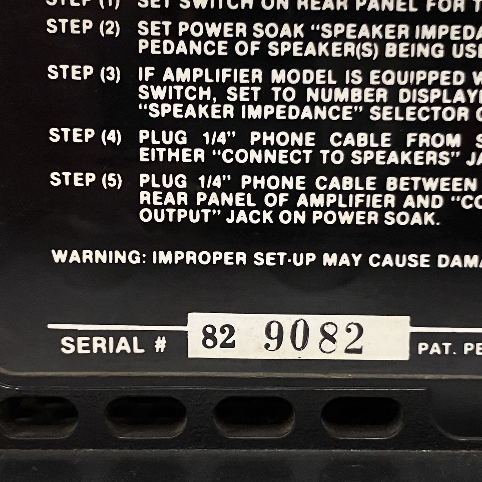 Others Tom Scholz Power Soak Model Ii O11166118