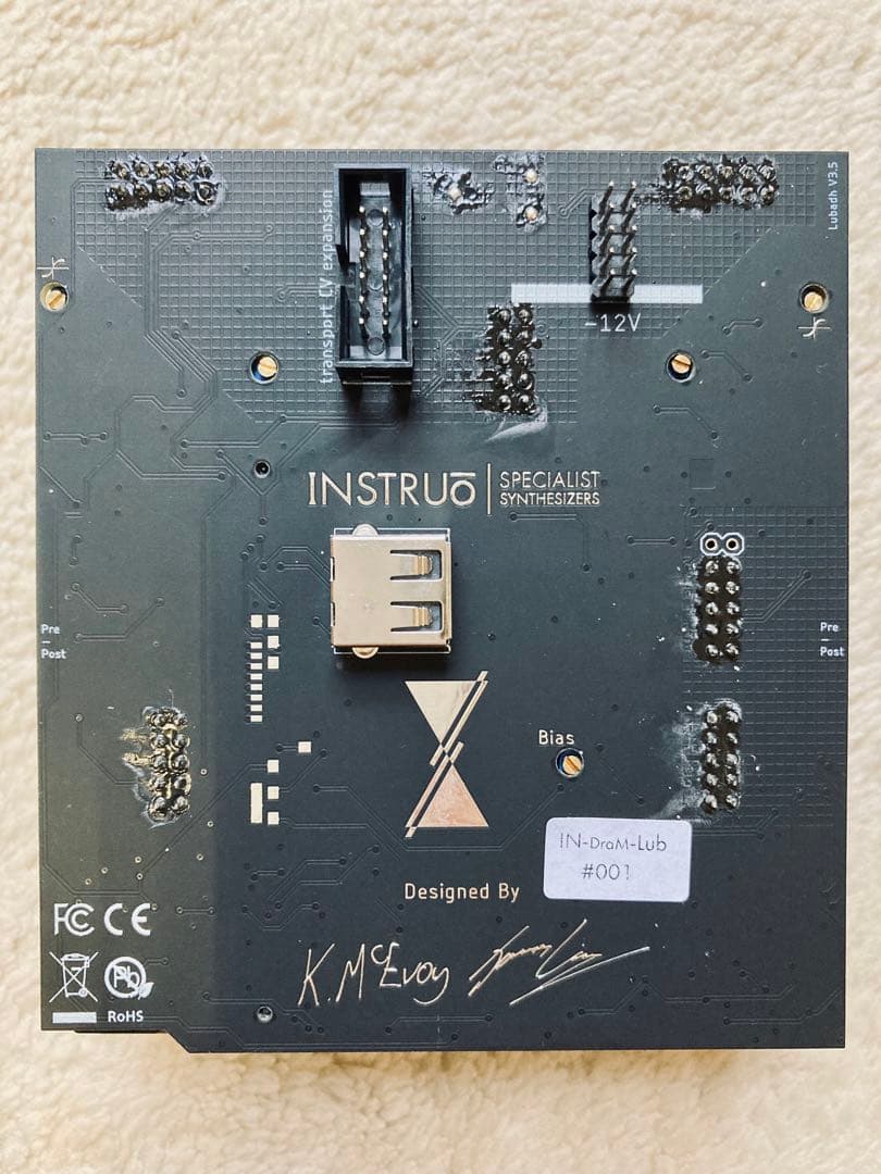 Modular Synthesizers Instruo Lubadh V2.0 Expansion
