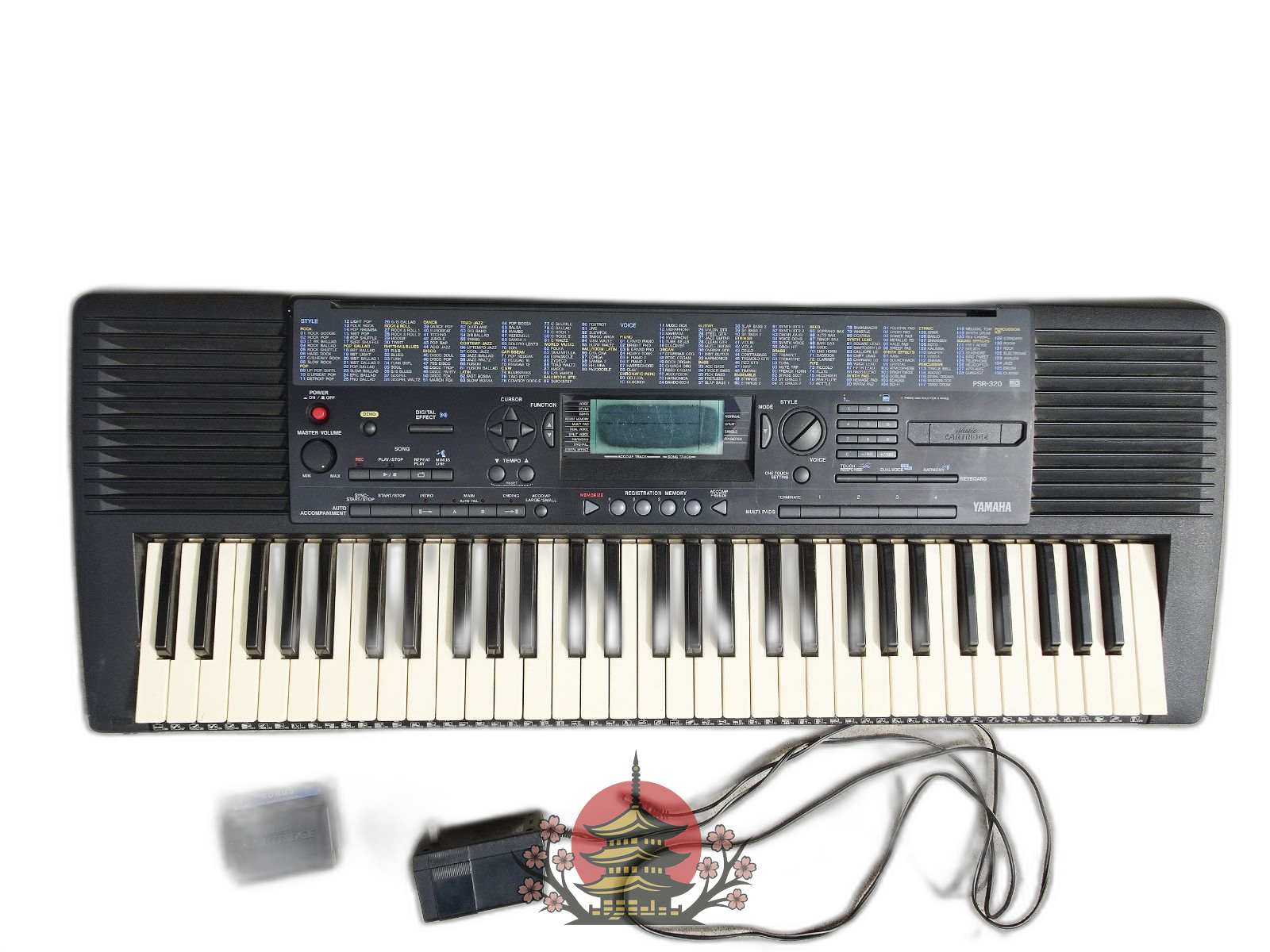 Keyboard Electronic Piano Yamaha Psr-320 61 Midi