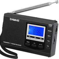 Portable Tv Zhiwhis Fm/Am/Sw Fm 0