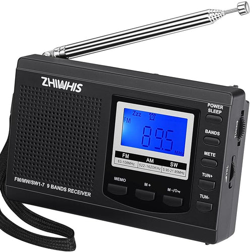 Portable Tv Zhiwhis Fm/Am/Sw Fm 0
