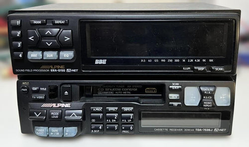 Alpine Cd, Md Cassette Decks Era-G150 Tda-7536J
