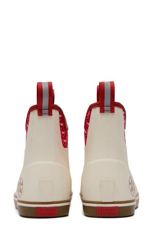 Extra Bootty Xtratuf X Salmon Sisters Waterproof Ankle Deck Boot Women Ivory F