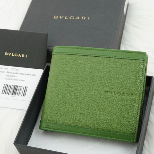Bvlgari Bi-Fold Wallet