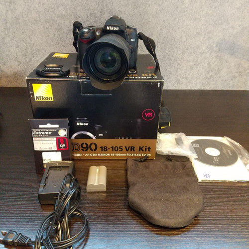 Nikon Digital Slrs D90 18-105 Vr Kit