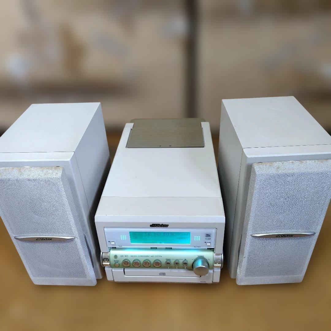 Cd Md Cassette Deck Victor Ux-W5